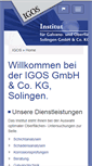 Mobile Screenshot of igos.de